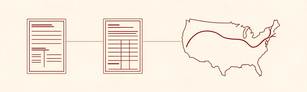 Illustrated sequence from buyer brief to factory quotation review
